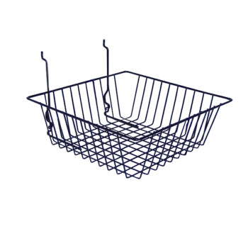 Black Small Double Sloping Basket