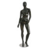 Glossy Egghead Standing Female  Mannequin Pose #2 - Image 2