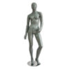 Glossy Egghead Standing Female  Mannequin Pose #2 - Image 4