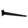 GRIDWALL 10" BLACK Glass and Wood Shelf Bracket (ALTERNATE) - Image 3