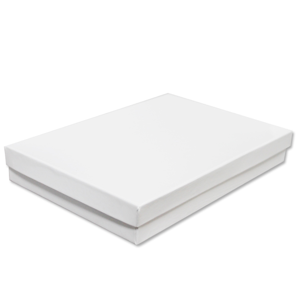 White Jewelry Boxes- Choose your size. SelbyStoreFixtures.com
