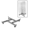 Gridwall with Pinwheel Base 2' x 6' - Image 2