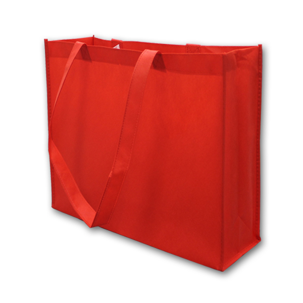 shopping bag red