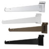 14" Slatwall Glass Bracket