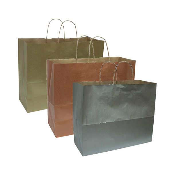 Copper Penny Tinted Paper Shopping Bag- Vogue Size-25 Pack ...