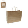 Kraft Vogue Size Paper Shopping Bag-Case 250 Kraft Vogue Size Paper Shopping Bag-Case 250