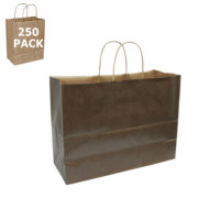 Chocolate Vogue Paper Shopping Bag-Case 250