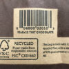 Chocolate Cub Size Kraft Paper Shopping Bag: 25 PACK- 8"W x 10"H x 5"D - Image 2
